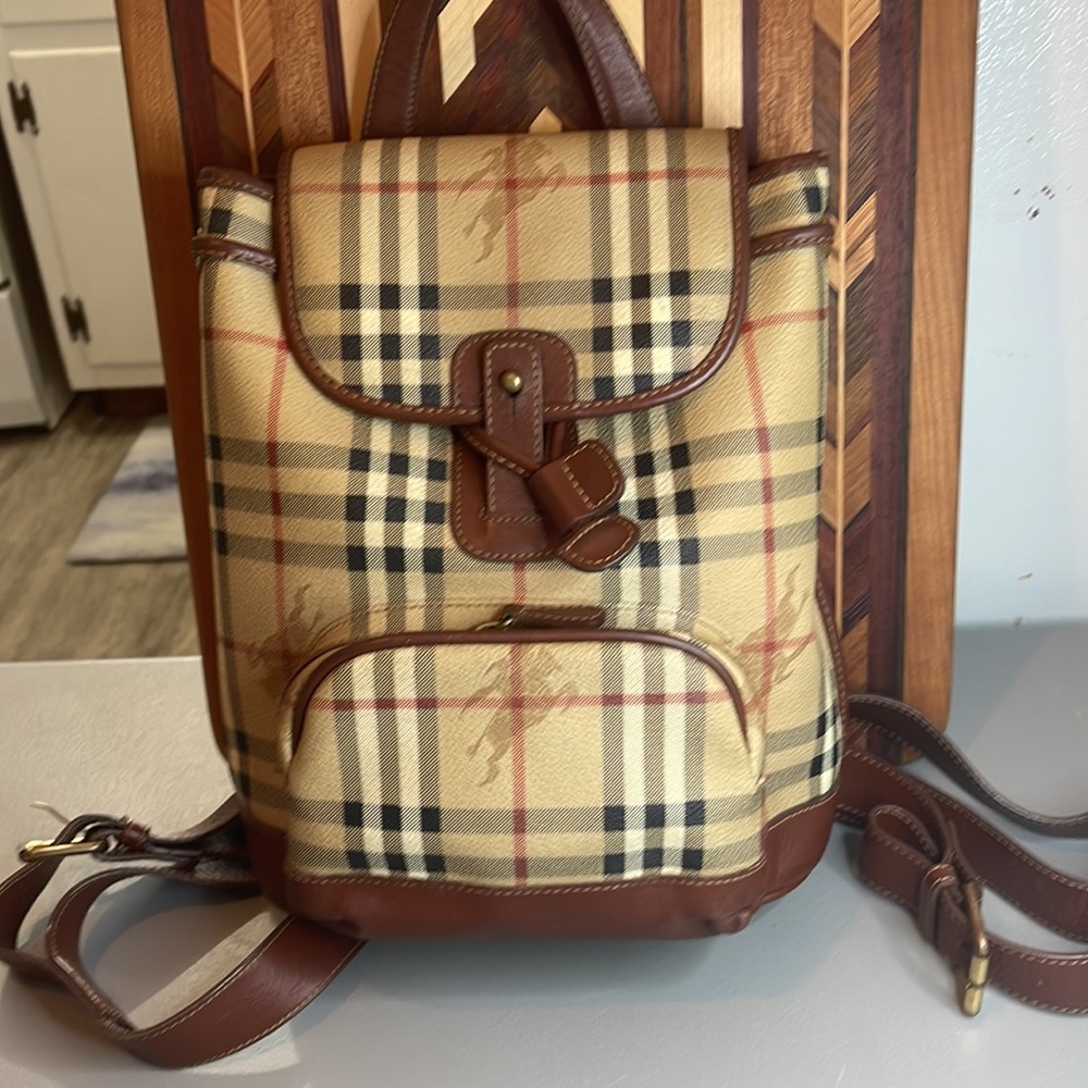 Burberry Nova Check Back Pack
